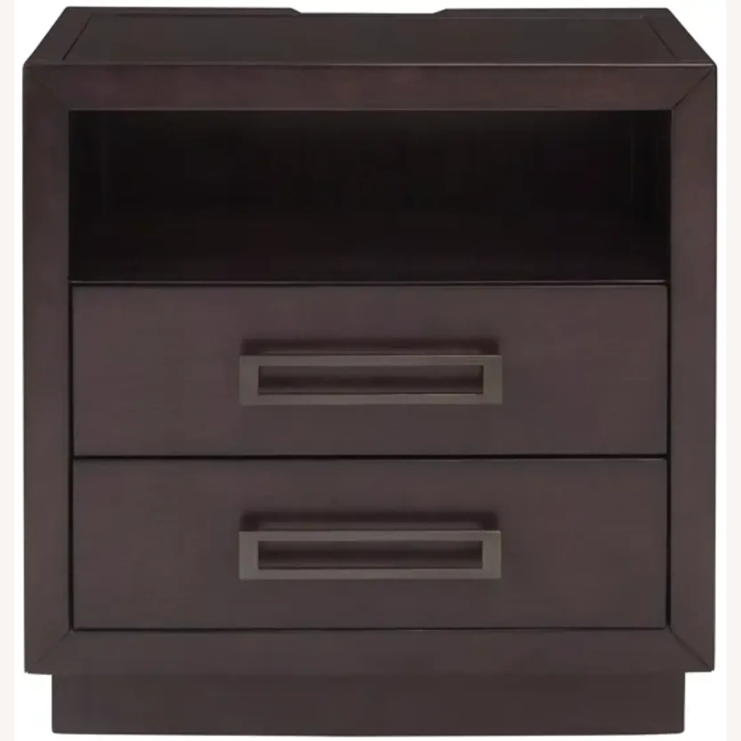 Raymour & Flanigan Senza Dark Brown Side Table - image-4