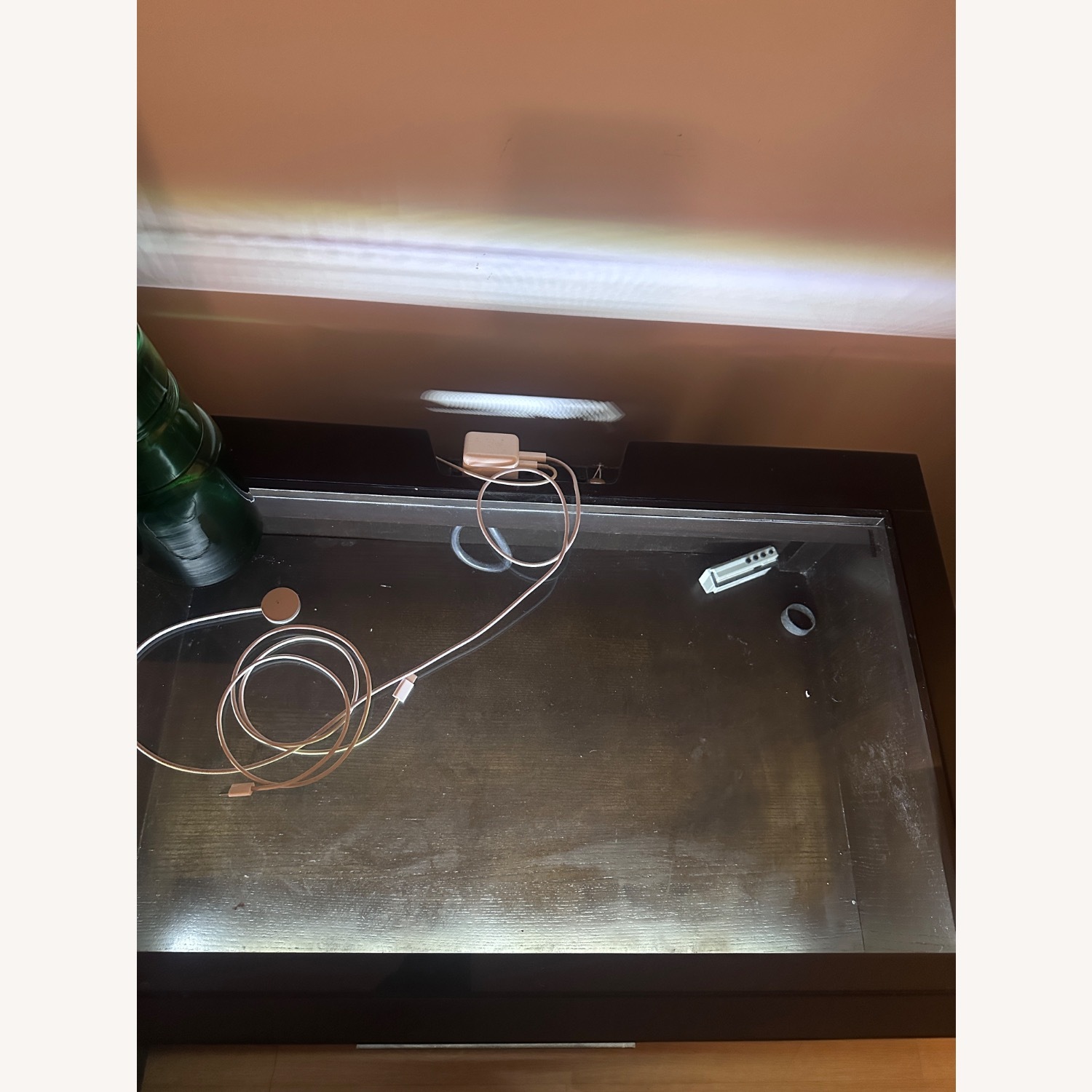 Raymour & Flanigan Senza Dark Brown Side Table - image-2