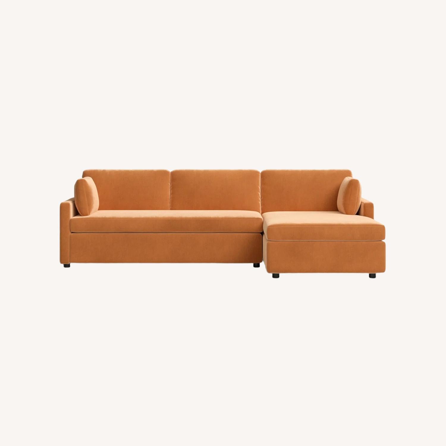 AllModern Dannie 2 - Piece Upholstered Chaise L-Sectional - image-0
