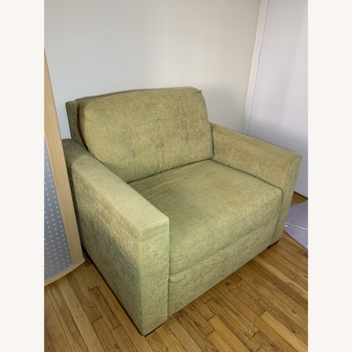 Used Crate & Barrel Allerton Twin Sleeper Sofa for sale on AptDeco