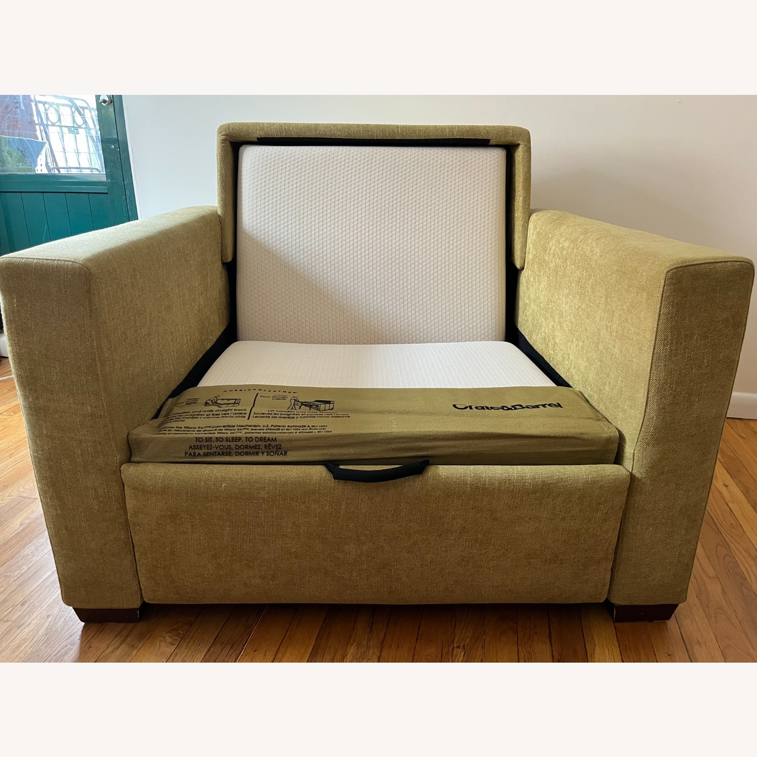 Crate & Barrel Allerton Twin Sleeper Sofa  - image-2