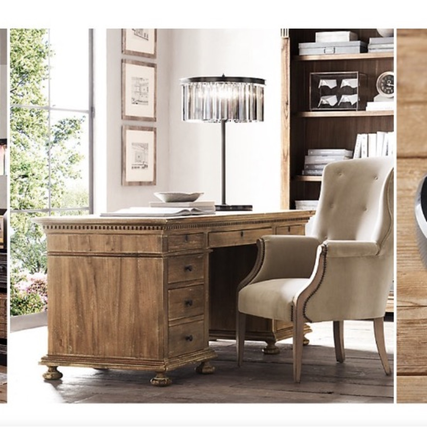 Restoration Hardware Rhys Table Lamps - image-5