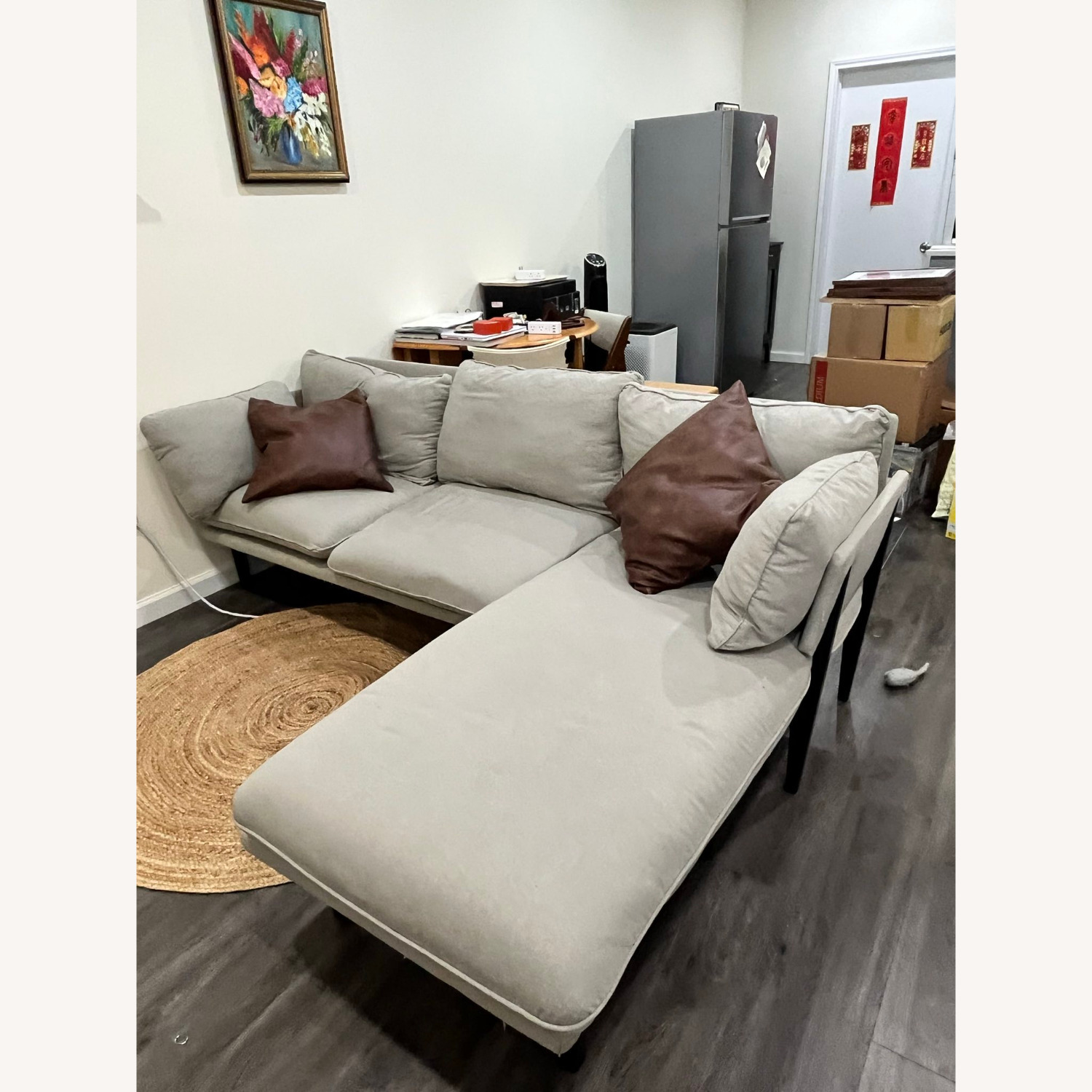 Floyd Sofa 1.0 Light Gray 3+ Seater Sofa - image-7