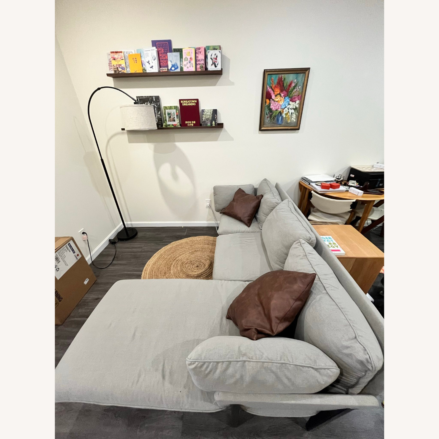 Floyd Sofa 1.0 Light Gray 3+ Seater Sofa - image-3