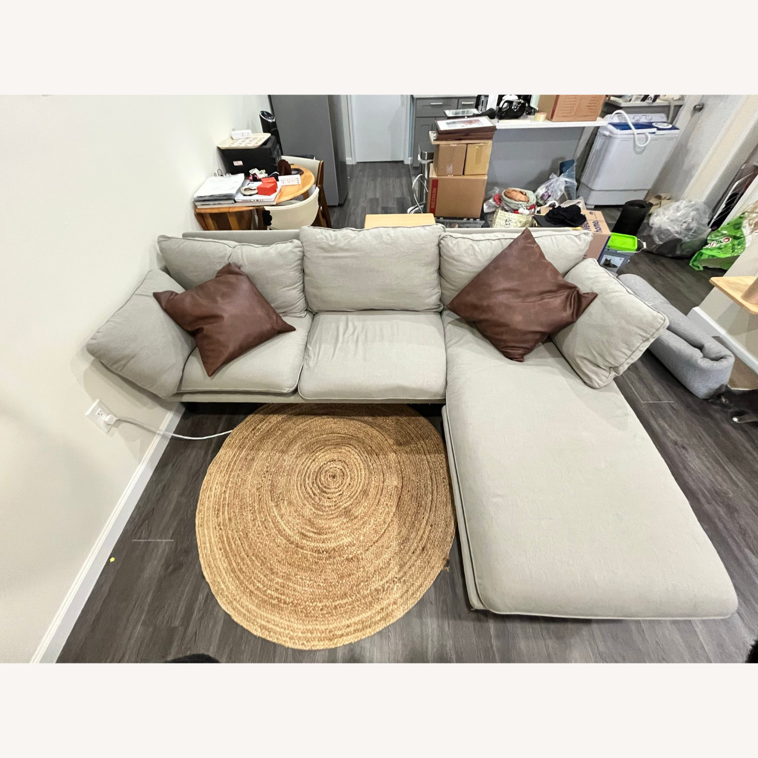 Floyd Sofa 1.0 Light Gray 3+ Seater Sofa - image-1