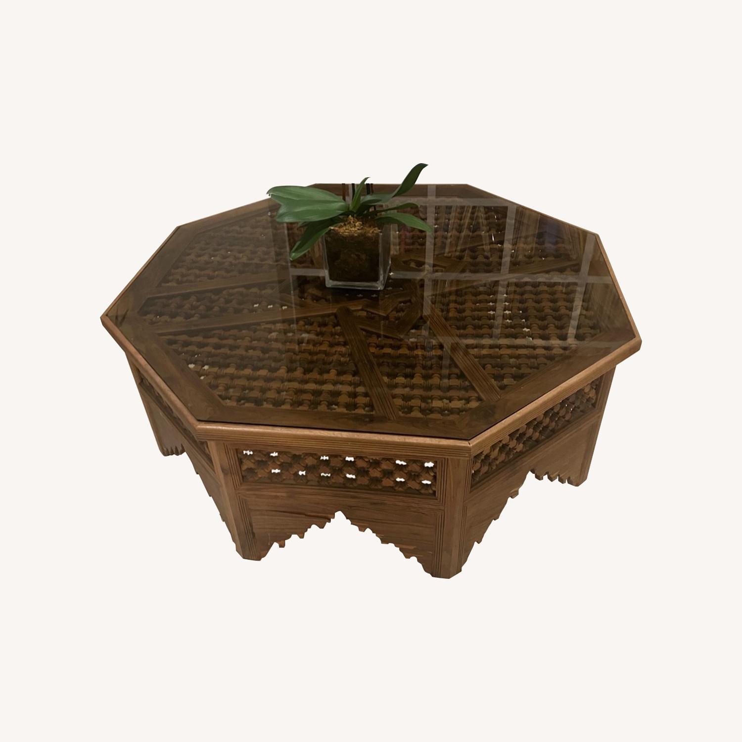 Authentic Morrocan Tea Table - image-0