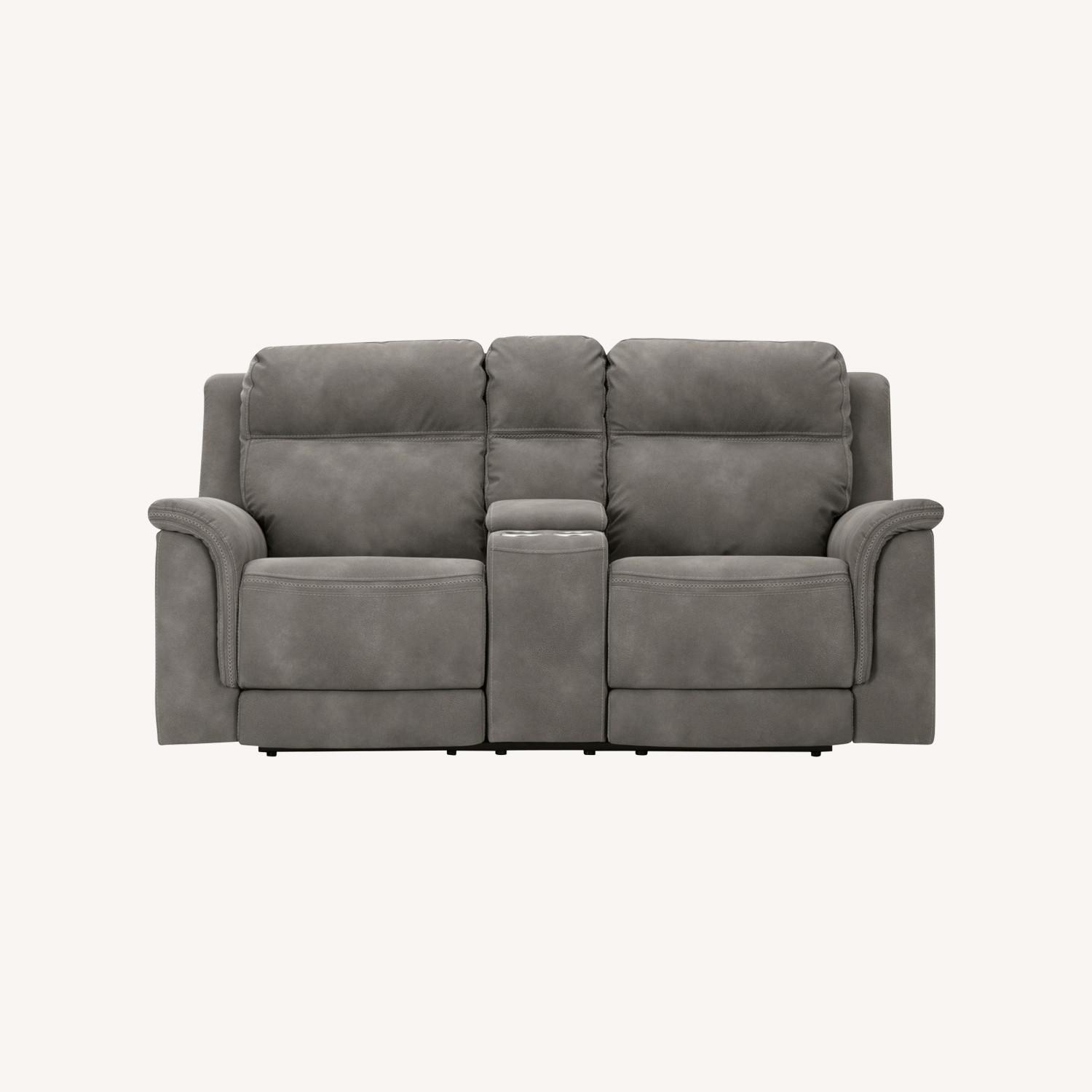 Ashley Furniture Next-Gen DuraPella Electric Reclining Sofa - image-0