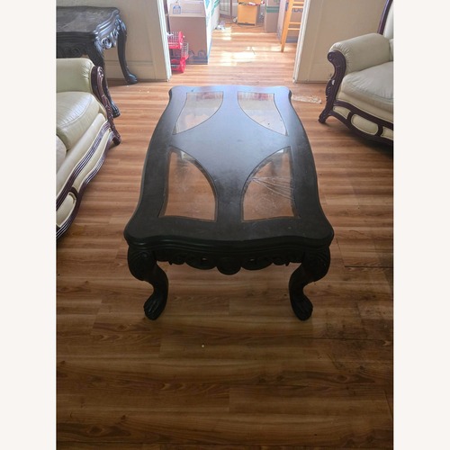 Used Natural Leather Accent Chairs for sale on AptDeco