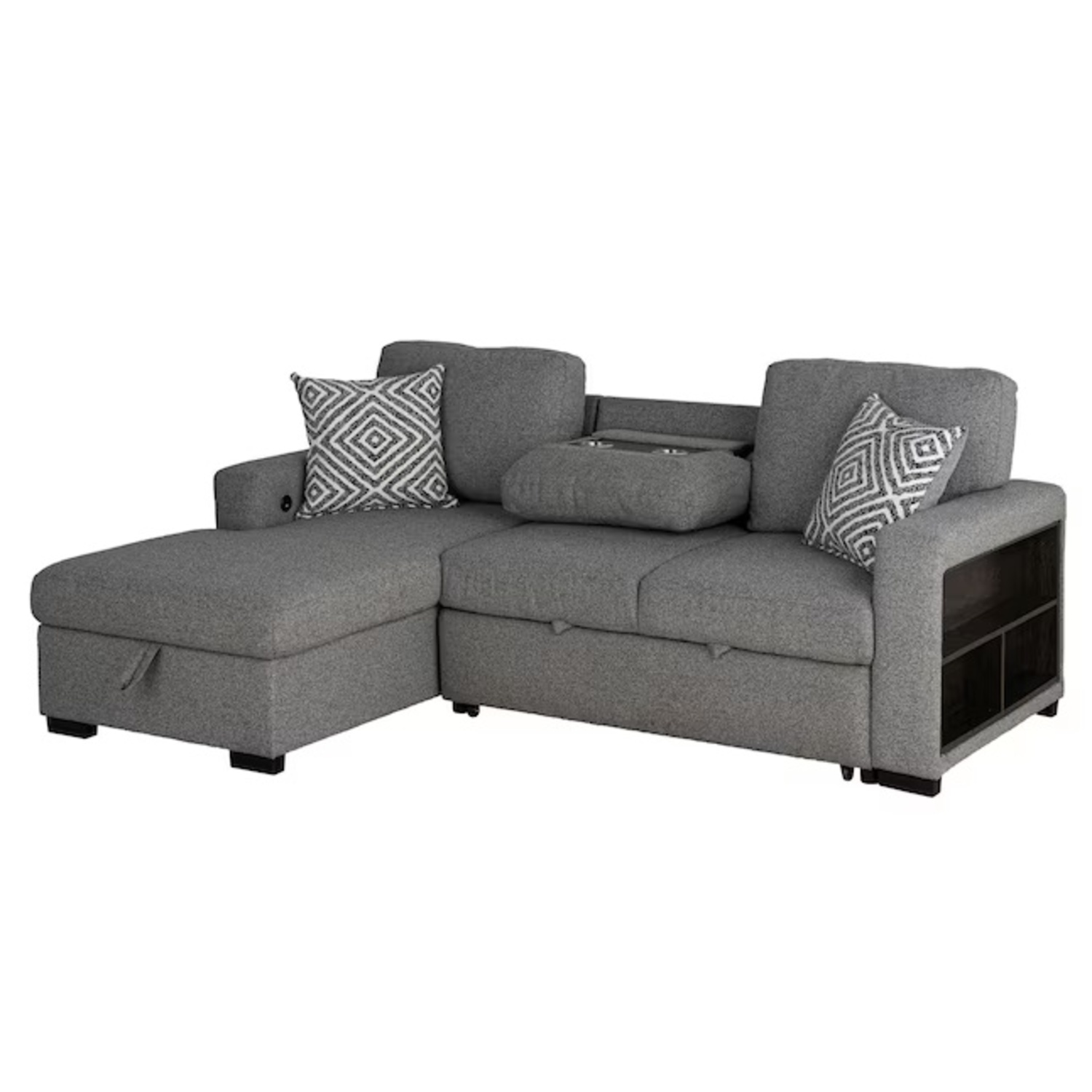 Oswin Light Gray Loveseat - image-4