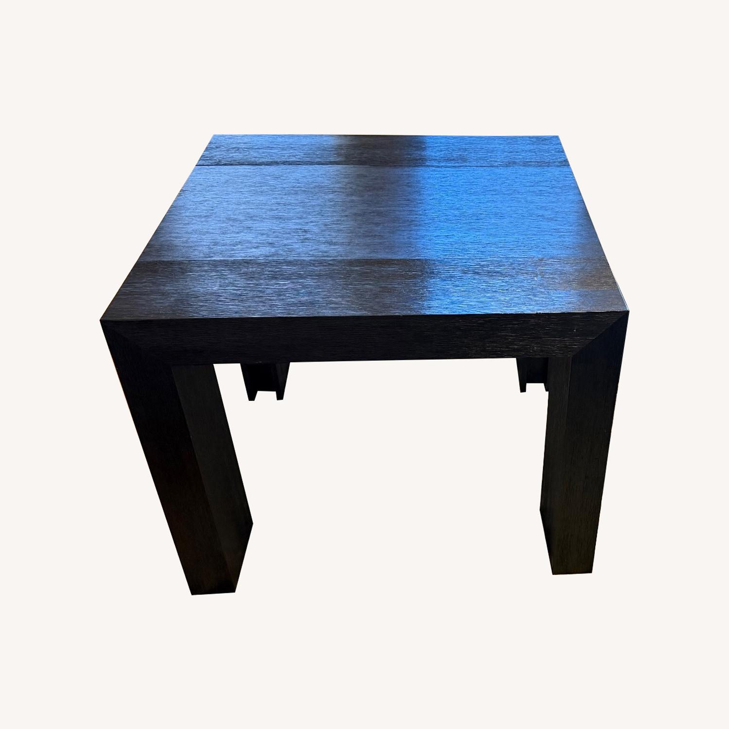 Smoked Hickory Transformer Dining Set With Bench - image-12