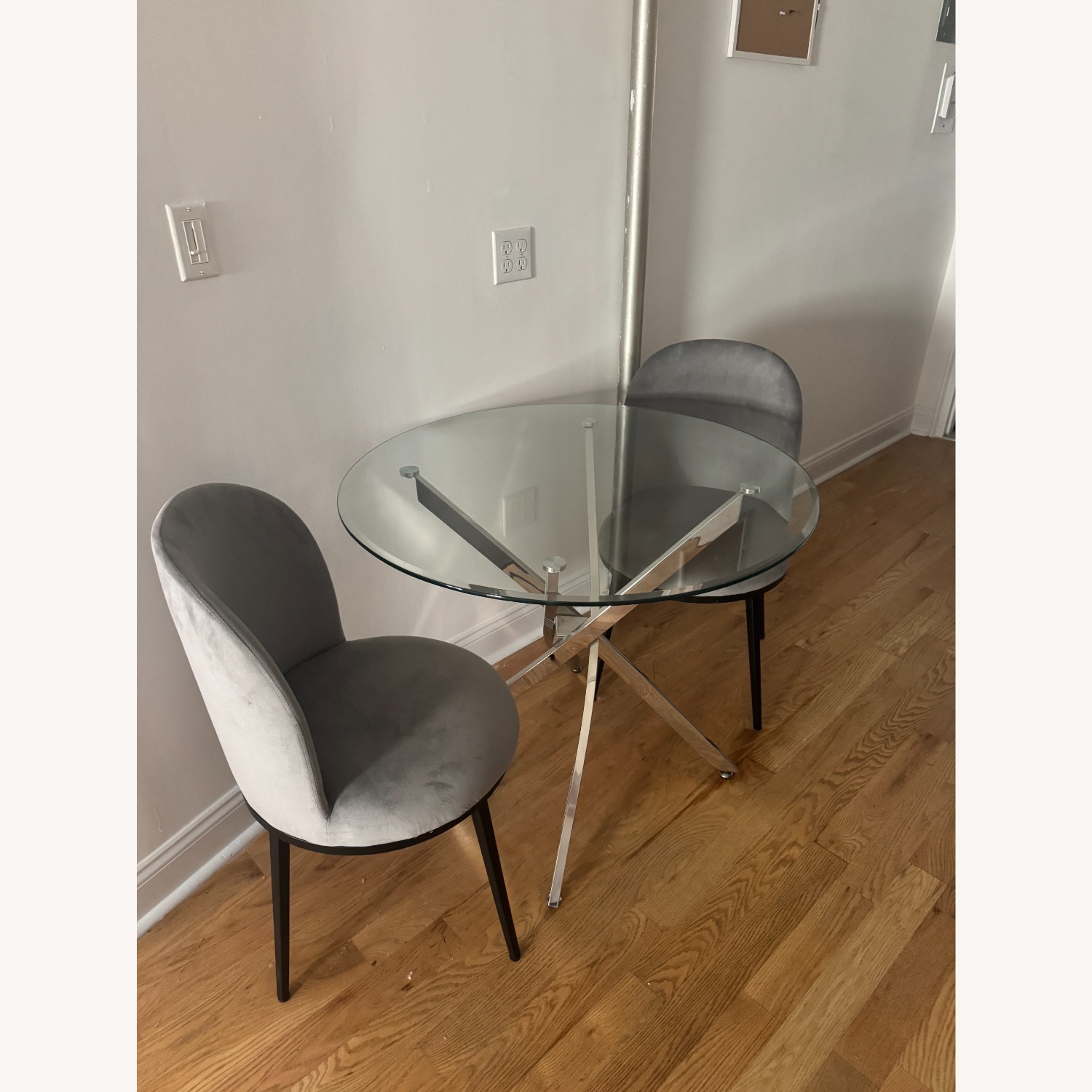 Transparent Glass Dining Table  - image-10