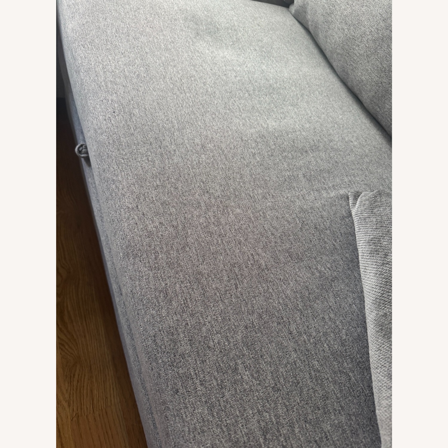 Amazon Light Gray Fabric Sleeper Sofa - image-11