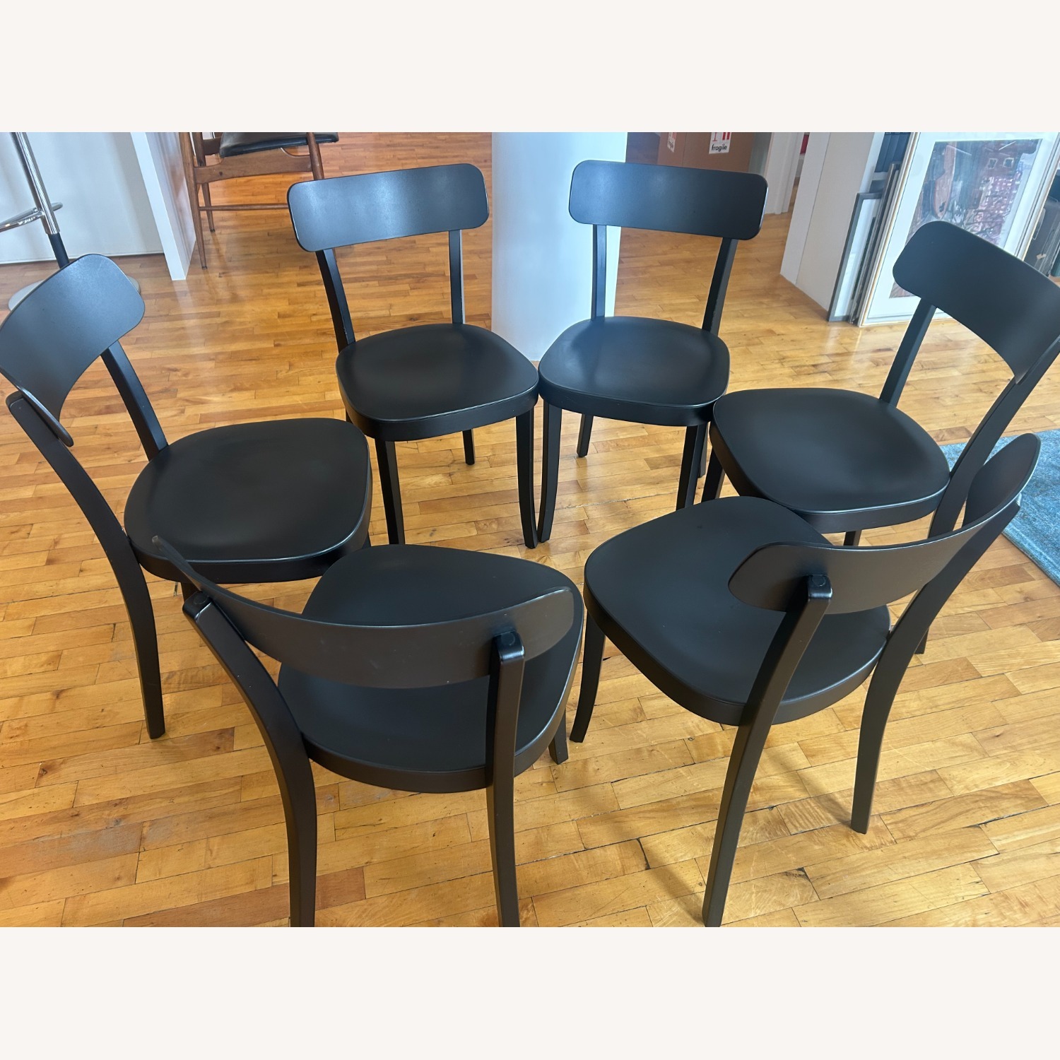 Jasper Morrison Basel Chairs (in Black) by Vitra - image-2