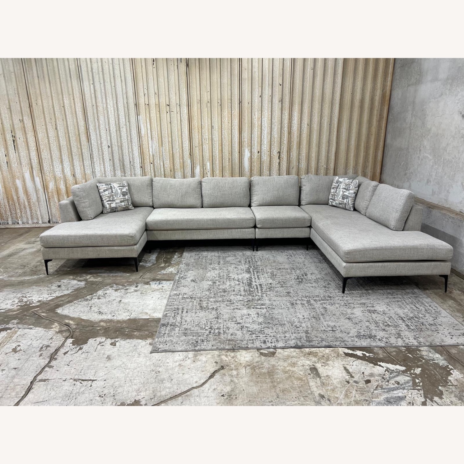 Abbyson Home Furniture 3+ Piece Sectional - image-4