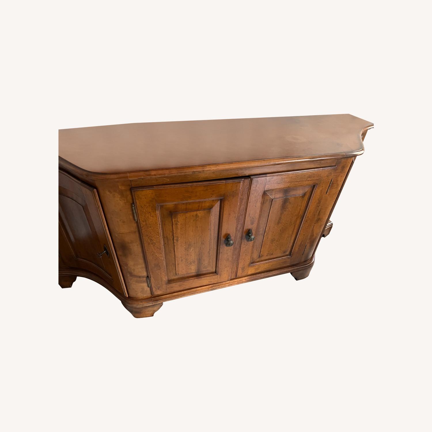 Baker Furniture Milling Road Dark Brown Sideboard - image-0