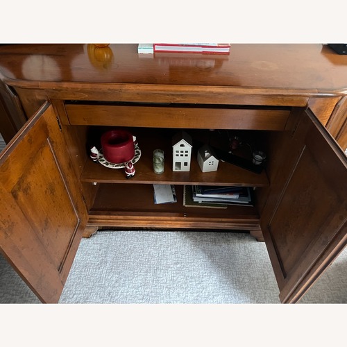 Used Baker Furniture Milling Road Dark Brown Sideboard for sale on AptDeco