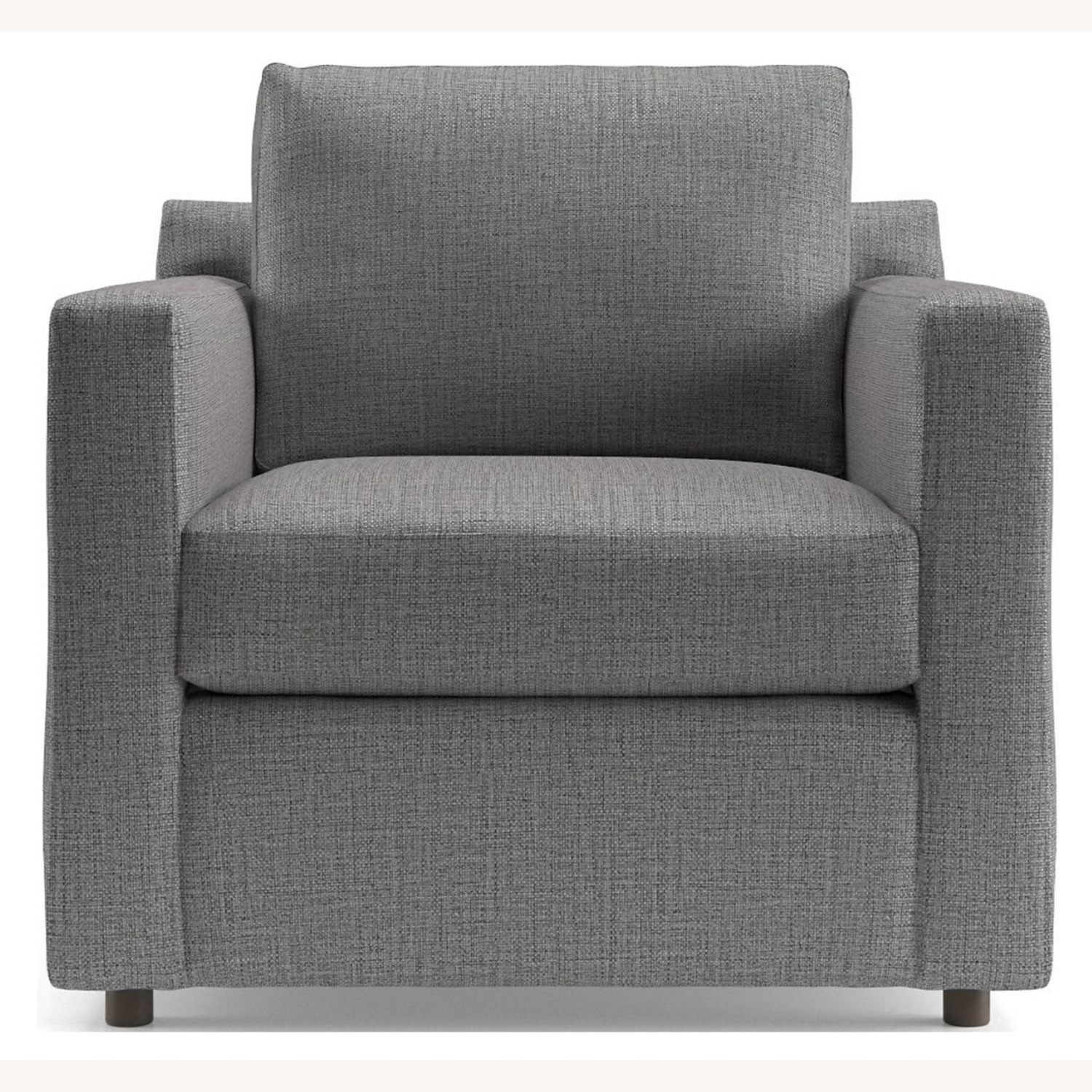 Crate & Barrel Barrett II Track Arm Chair - image-1