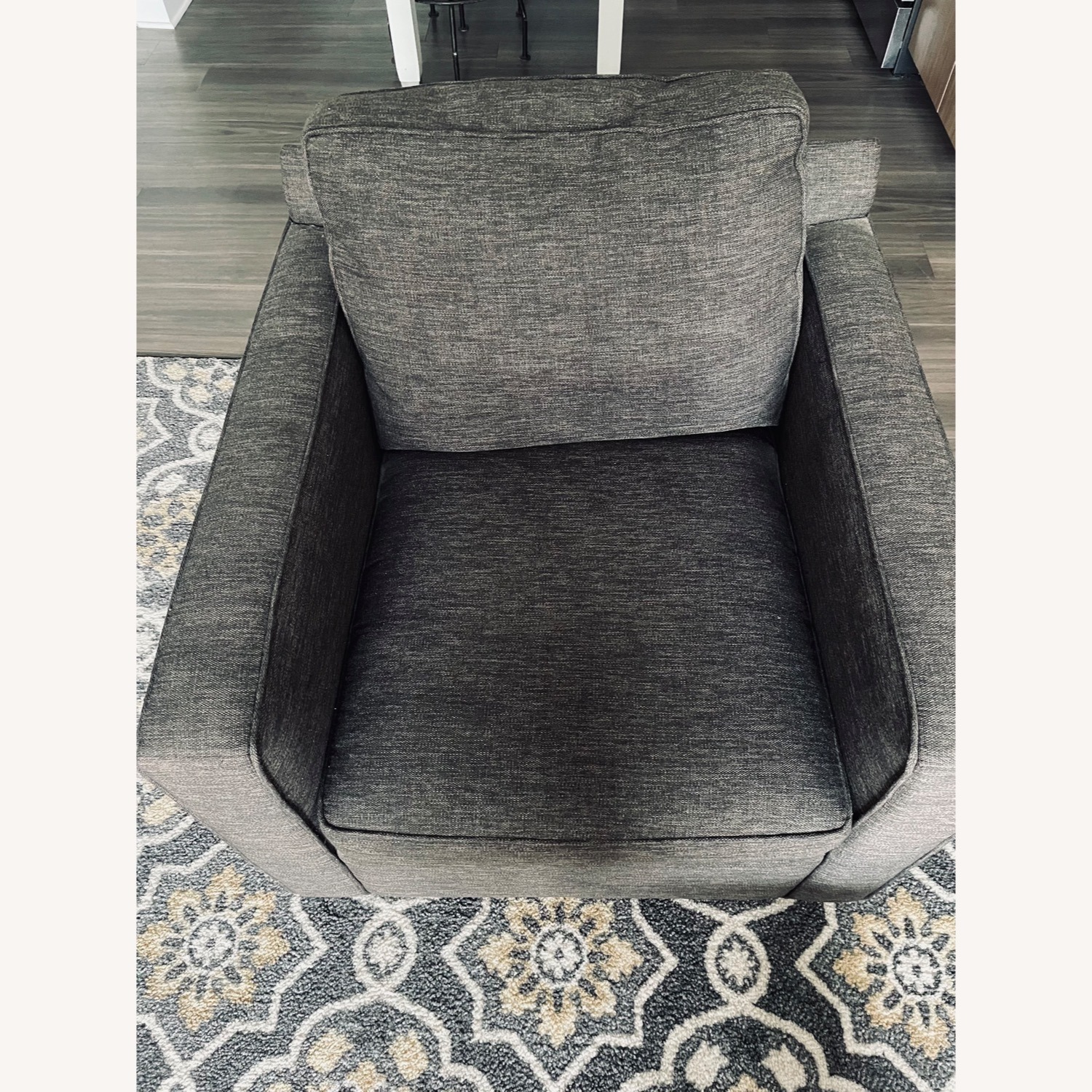 Crate & Barrel Barrett II Track Arm Chair - image-2