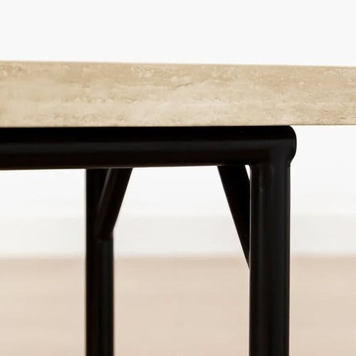 Used McGee and Co Travertine Console Table for sale on AptDeco