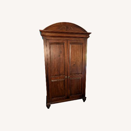 Used Ethan Allen Wood Armoire for sale on AptDeco