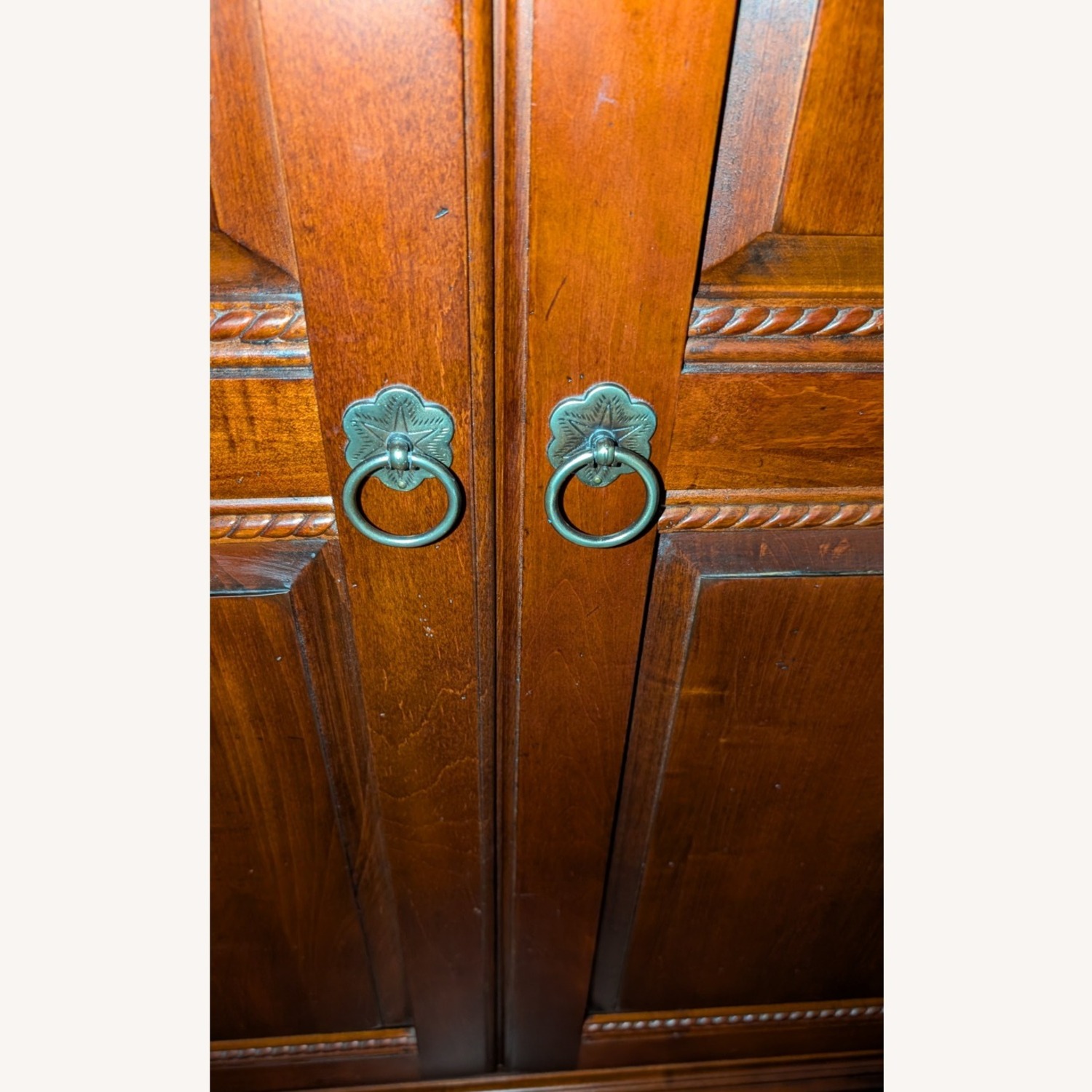 Ethan Allen Wood Armoire - image-6