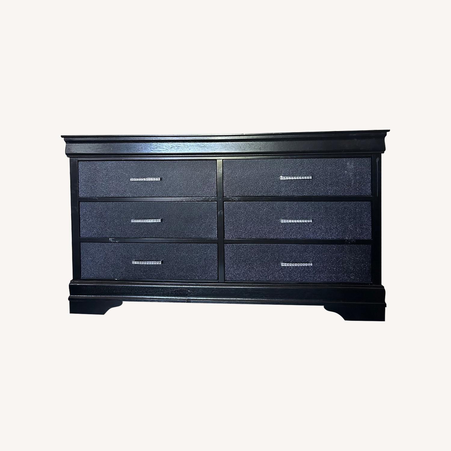 Bob's Discount Furniture Black Dresser - image-0