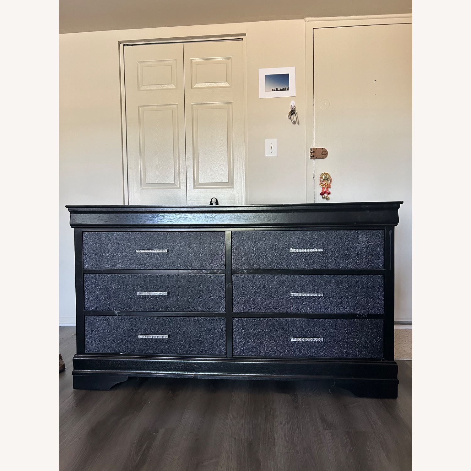Bob's Discount Furniture Black Dresser - image-1