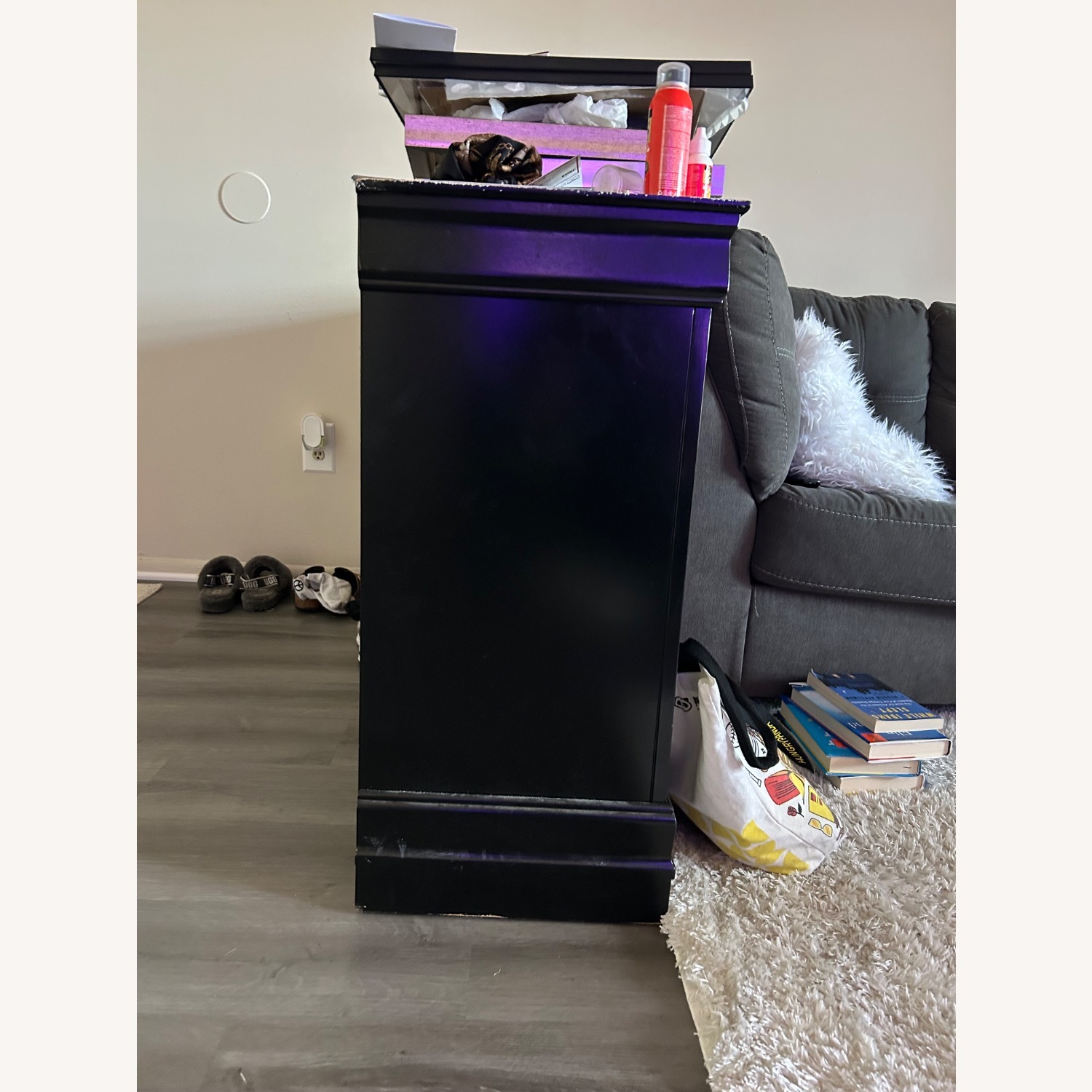 Bob's Discount Furniture Black Dresser - image-3