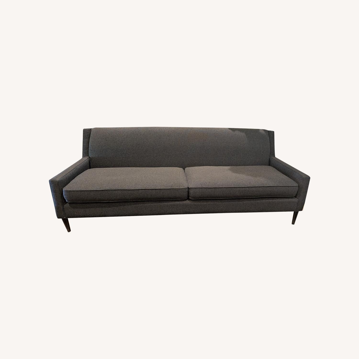 Room & Board Braden Blue Fabric 3+ Seater Sofa - image-0