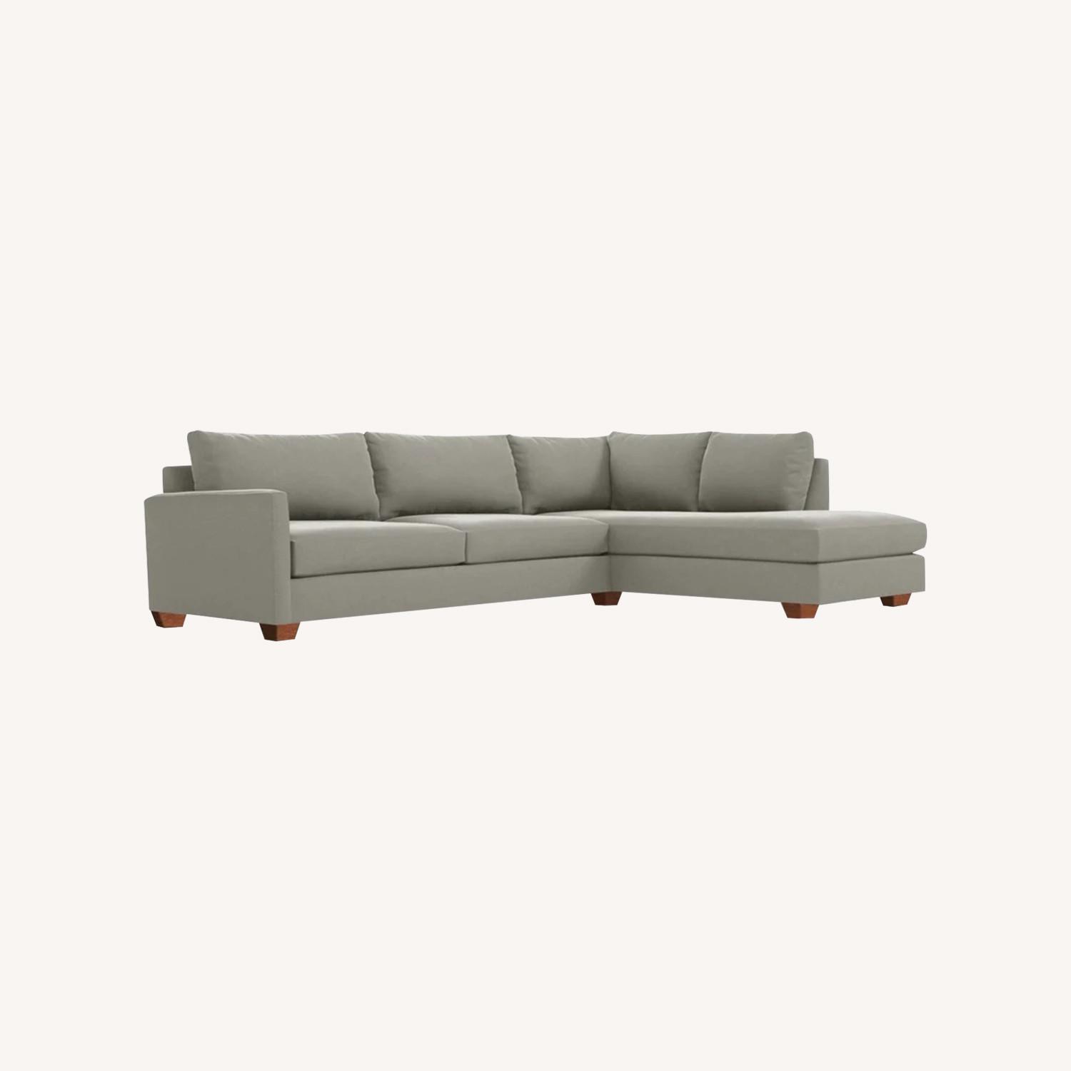 Apt2b Light Gray 2 Piece Sectional - image-0