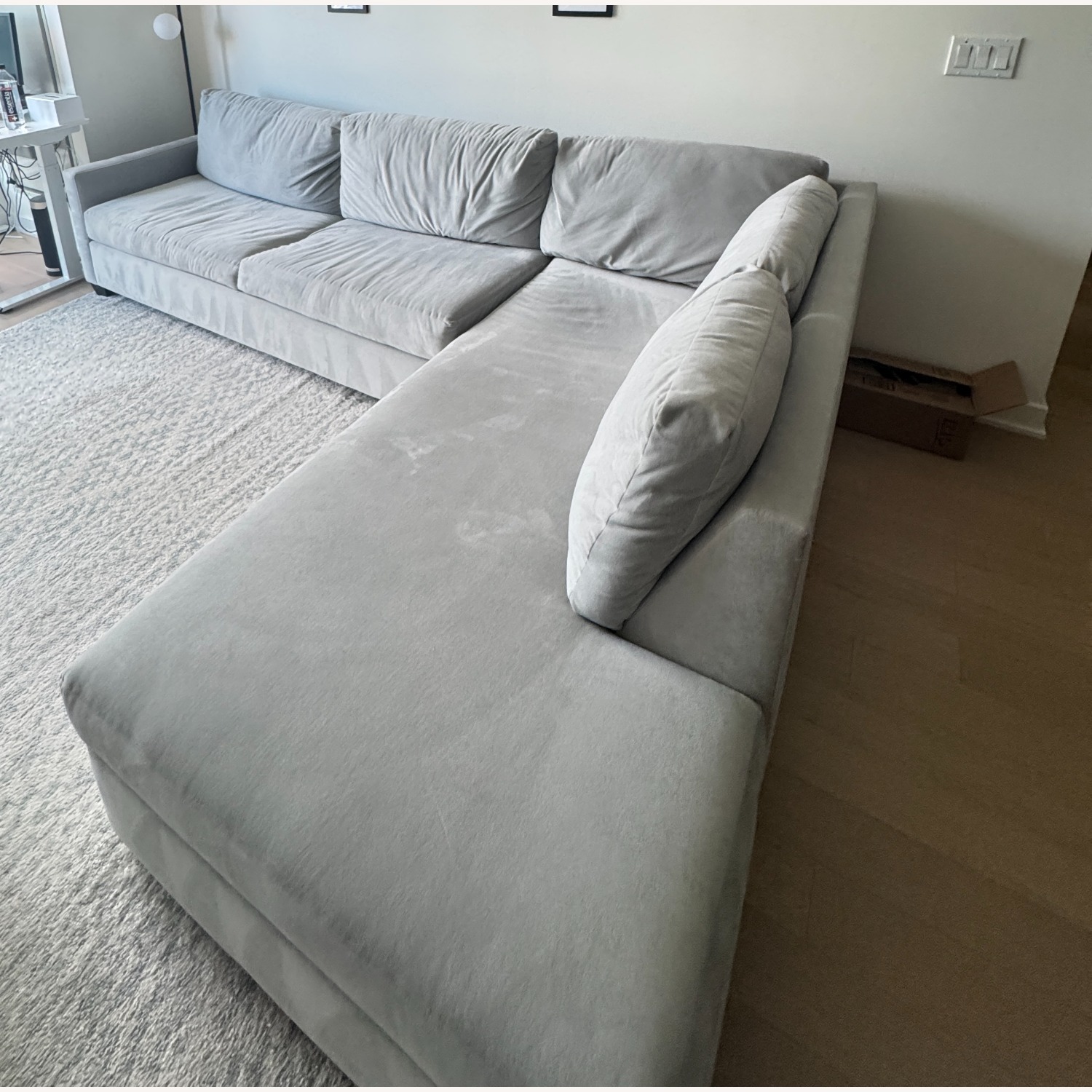 Apt2b Light Gray 2 Piece Sectional - image-2