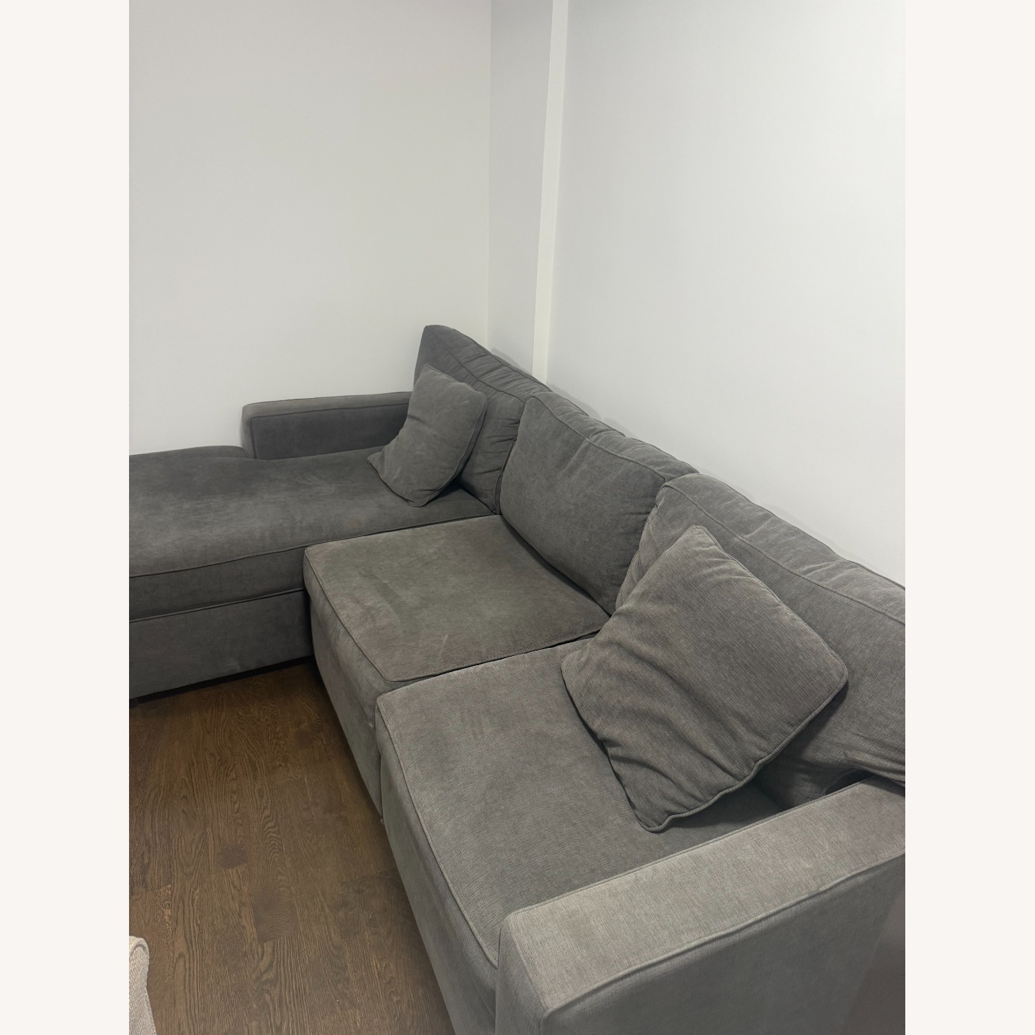 Macy's Radley Dark Gray 3+ Piece Sectional - image-2