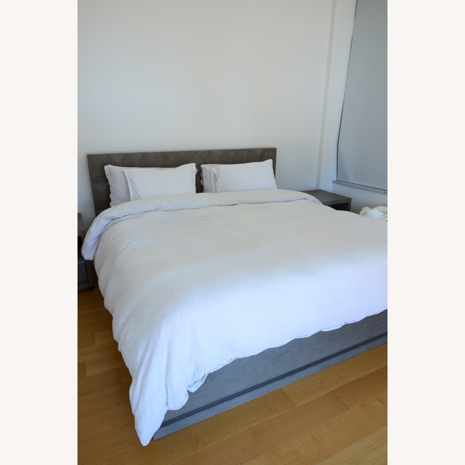 Restoration Hardware Geometric Platform Bed - image-1