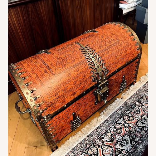 Used Vintage/Antique Finds Orange Chest for sale on AptDeco