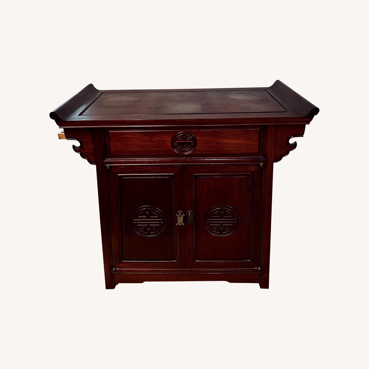 Vintage/Antique Finds Chinese Wood Sideboard - image-0