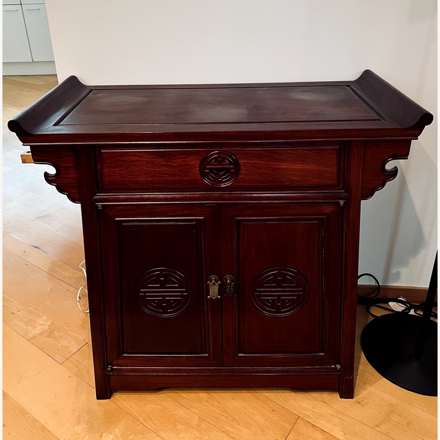 Vintage/Antique Finds Chinese Wood Sideboard - image-1