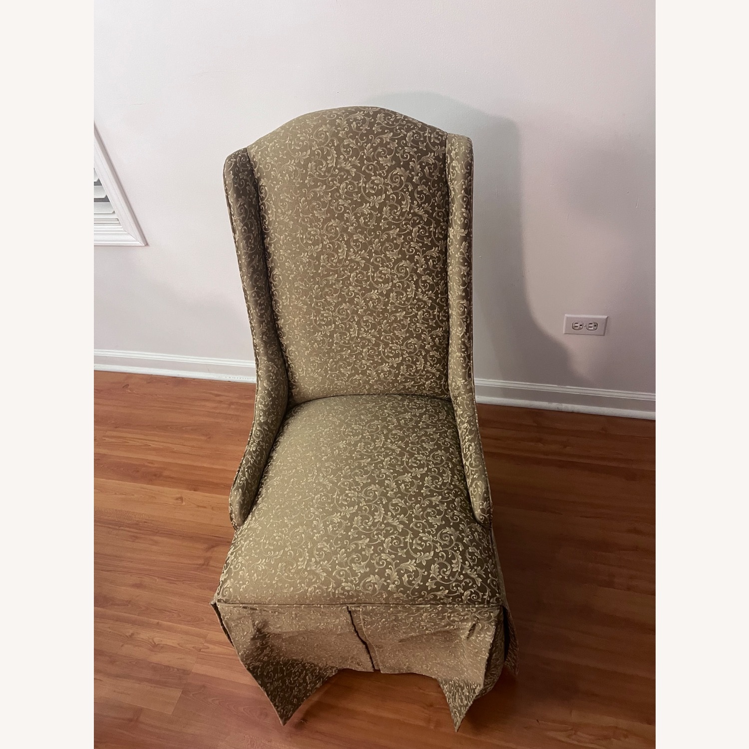 Vintage/Antique Finds Fabric Dining Chairs - image-1