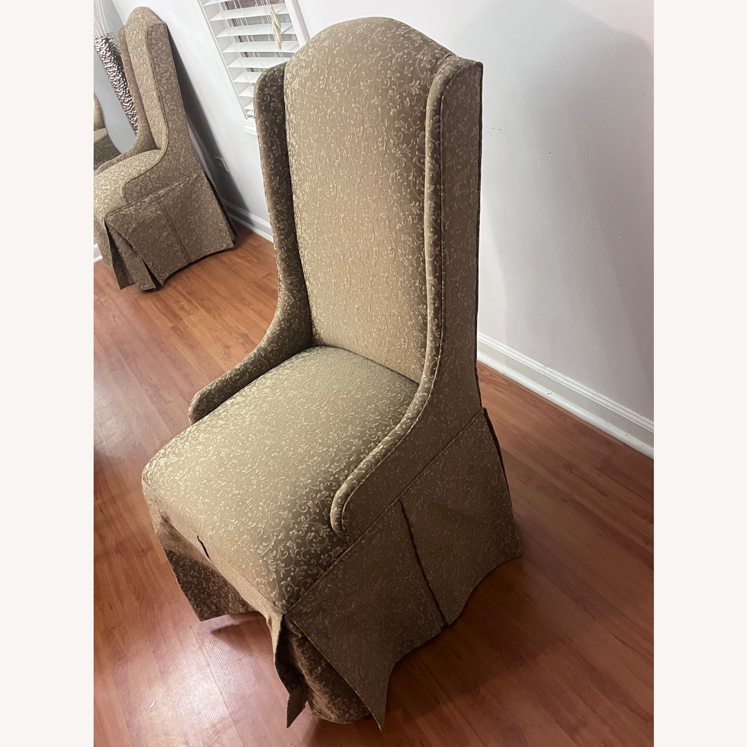 Vintage/Antique Finds Fabric Dining Chairs - image-2