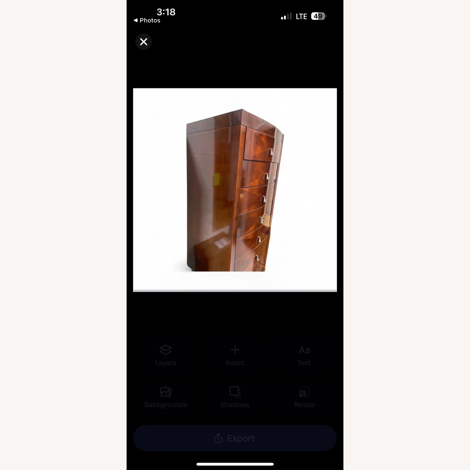 Baker Furniture 7-Drawer Mahogany Tall Boy - image-4