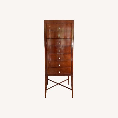 Used Baker Furniture 7-Drawer Mahogany Tall Boy for sale on AptDeco