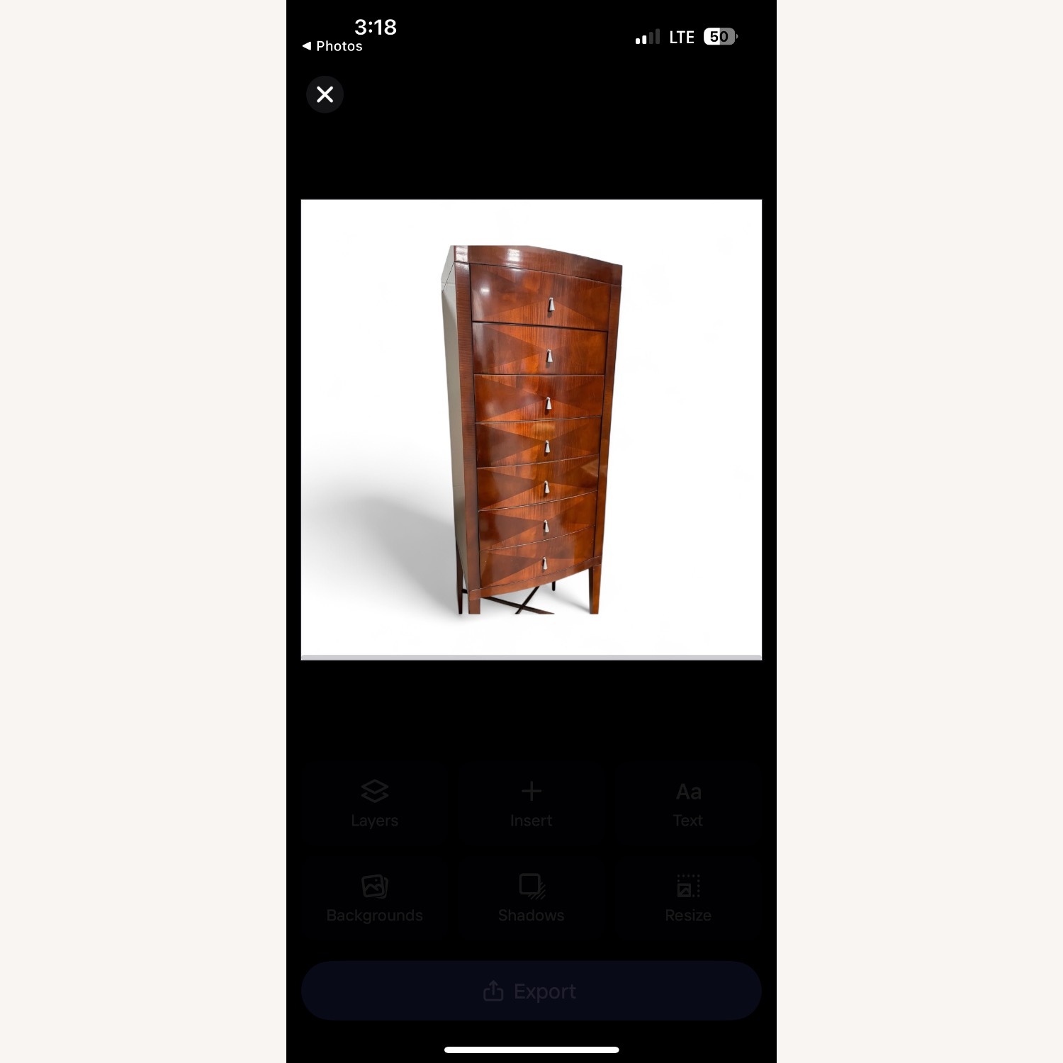 Baker Furniture 7-Drawer Mahogany Tall Boy - image-2