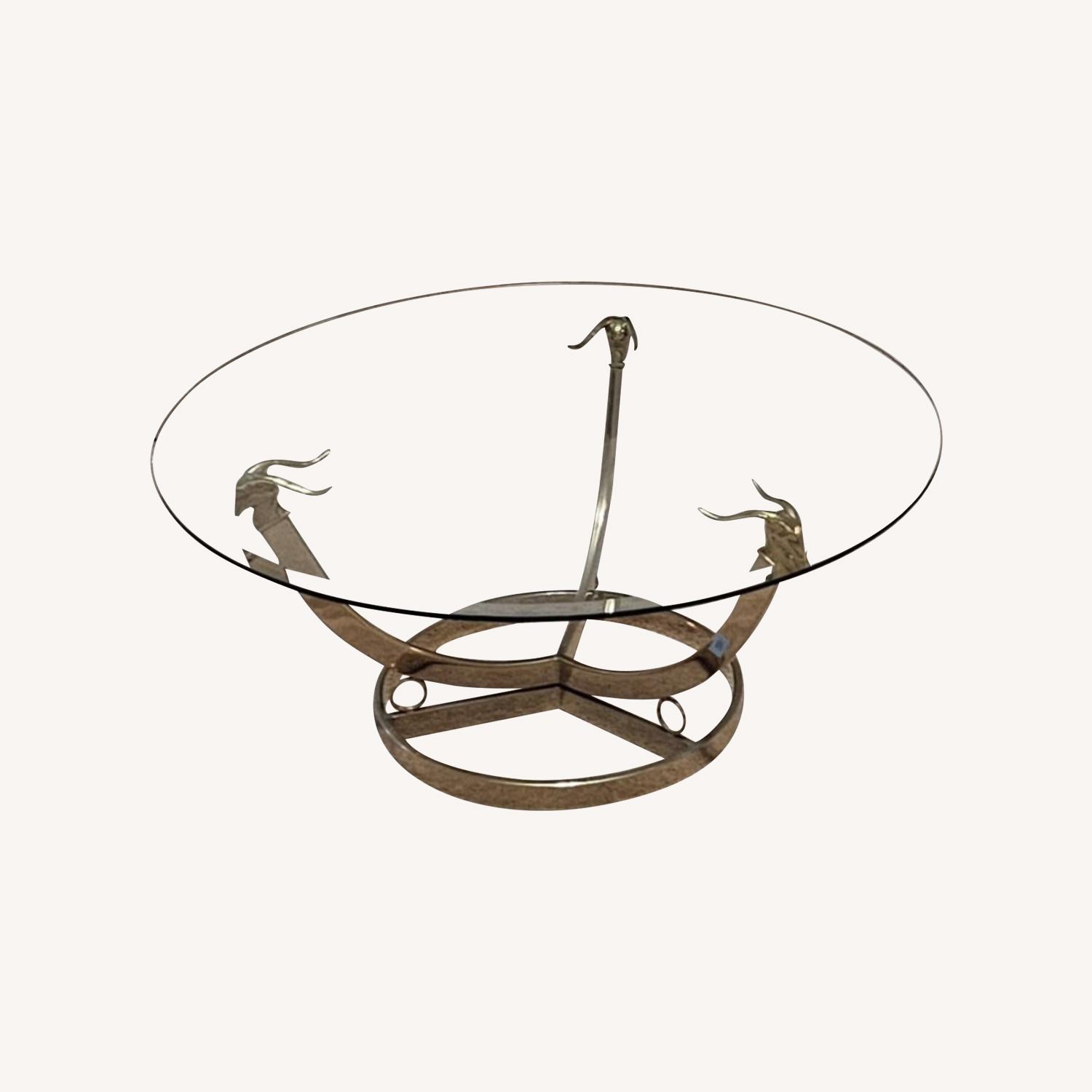 Transparent Glass Coffee Table - image-0
