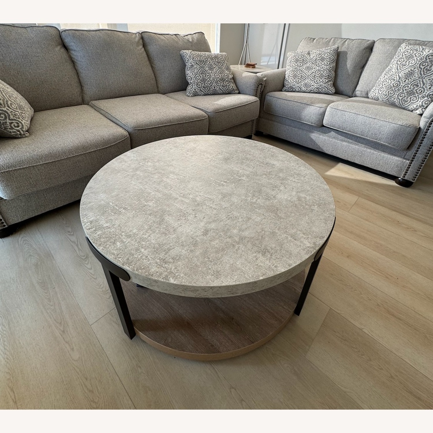 Raymour & Flanigan Darthurst Light Brown Wood Coffee Table - image-2