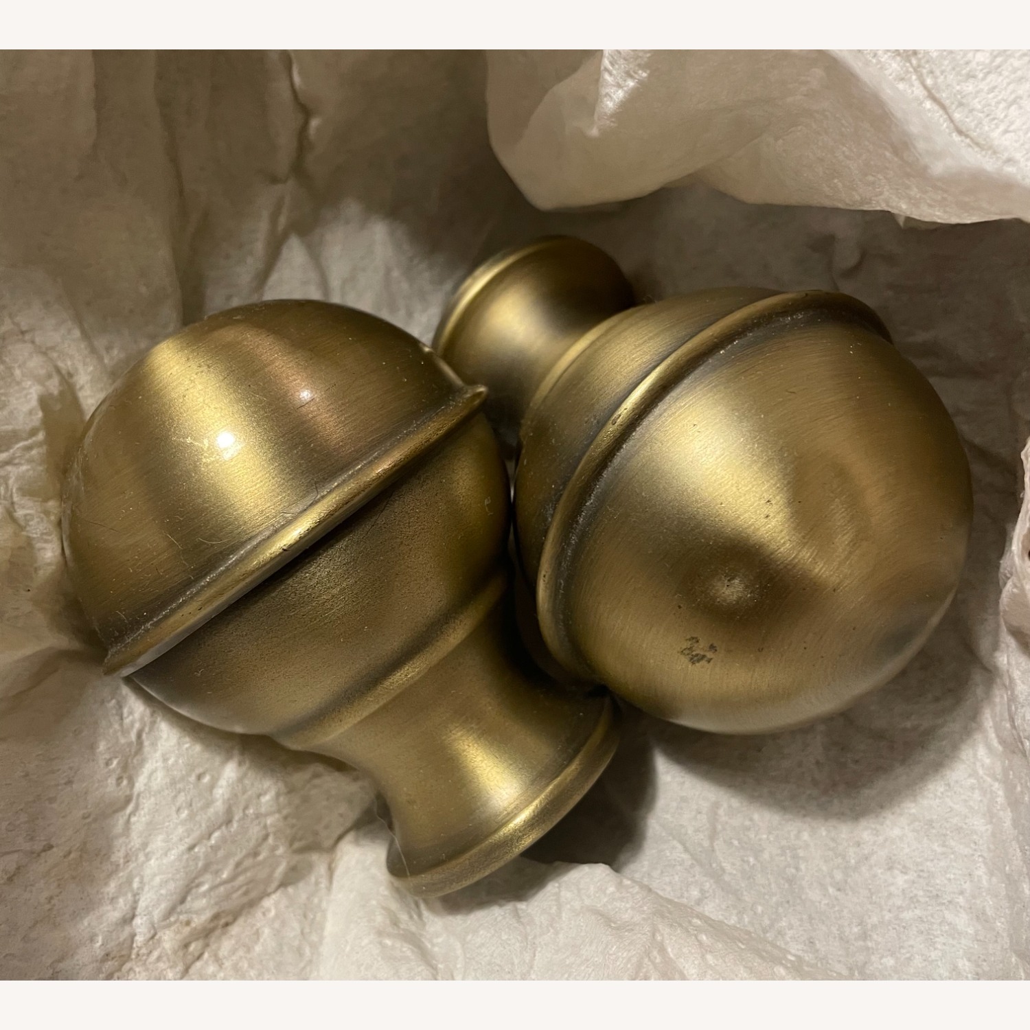 IKEA Vintage Black Metal King Bed - image-7