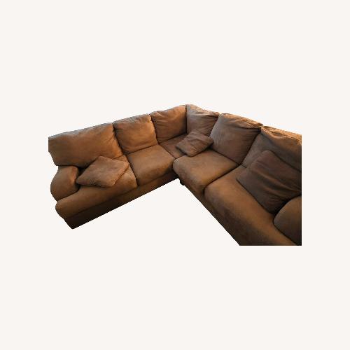 Used Ashley Furniture Dark Brown 3+ Piece Sectional for sale on AptDeco