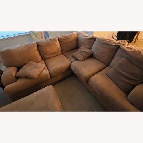 Used Ashley Furniture Dark Brown 3+ Piece Sectional for sale on AptDeco