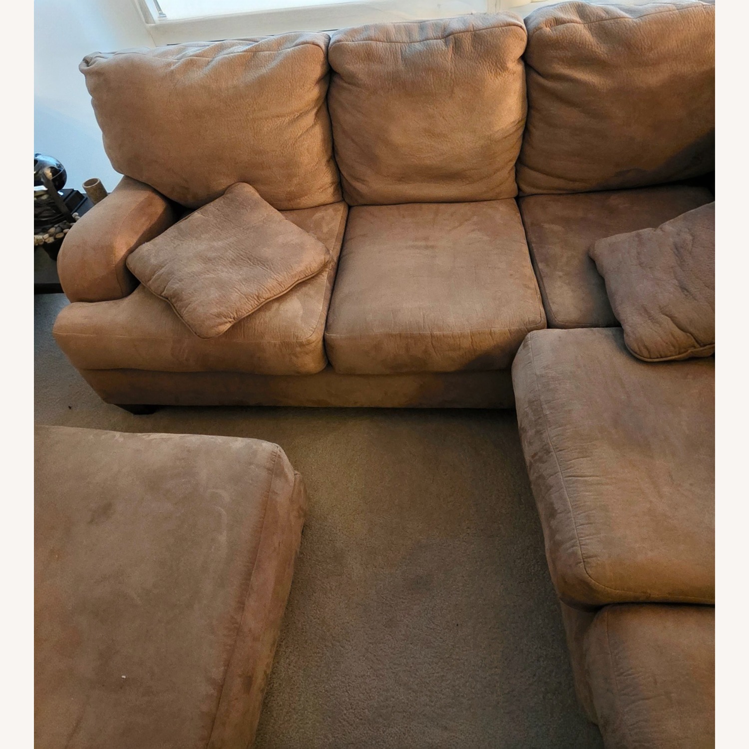 Ashley Furniture Dark Brown 3+ Piece Sectional - image-3