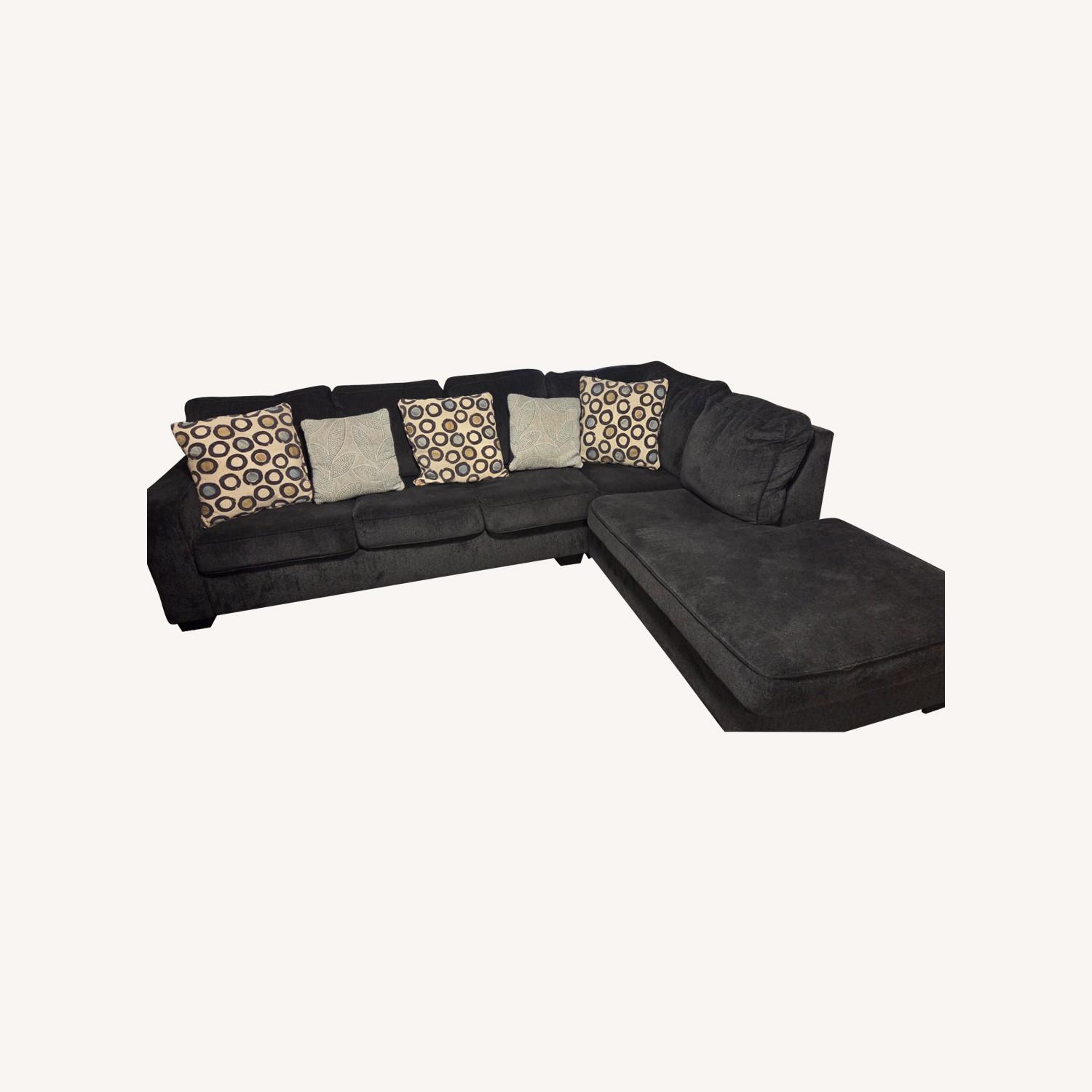 Upholstered Sectional Sofa - image-0