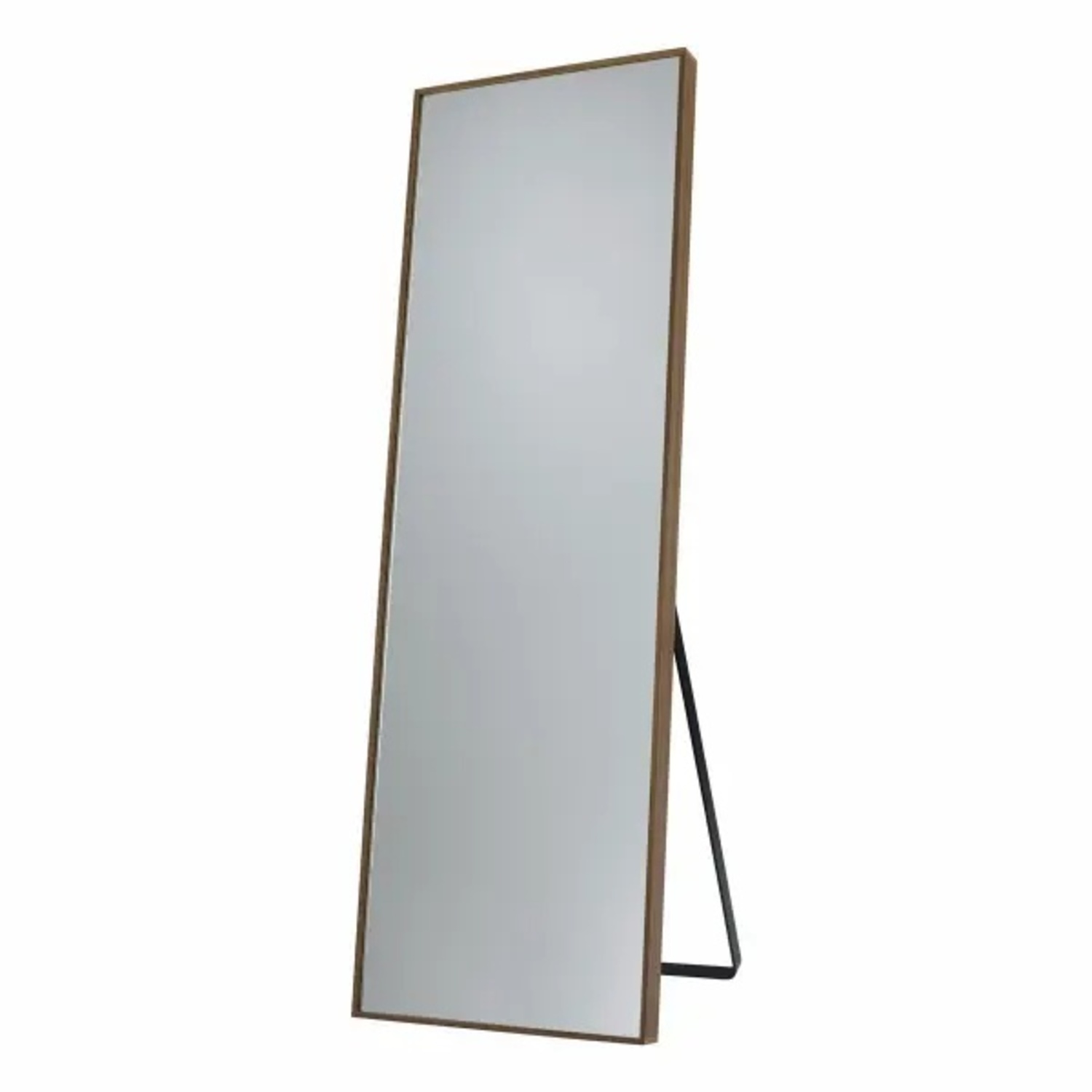Ligne Roset Walnut Framed Floor Mirror - image-8