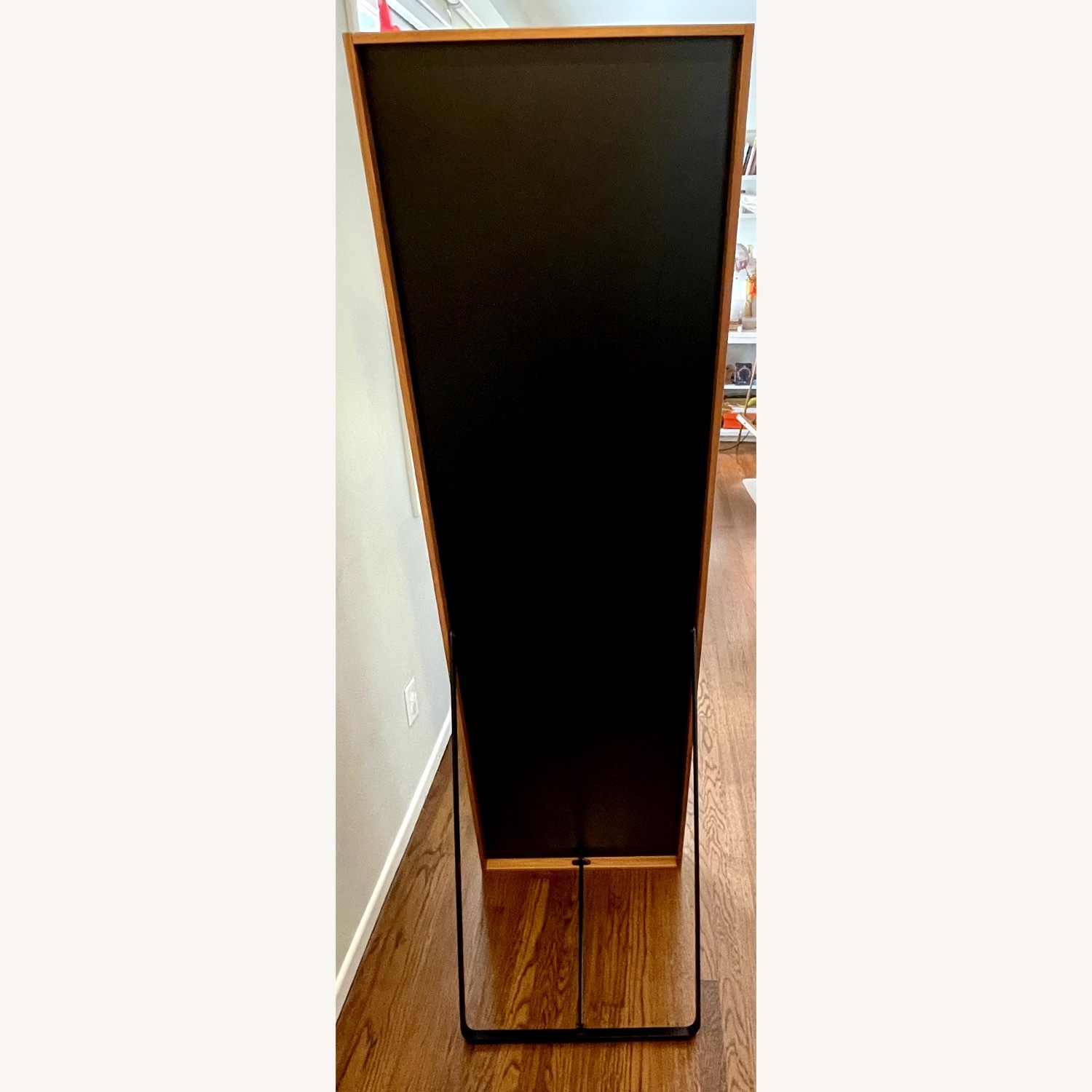 Ligne Roset Walnut Framed Floor Mirror - image-7